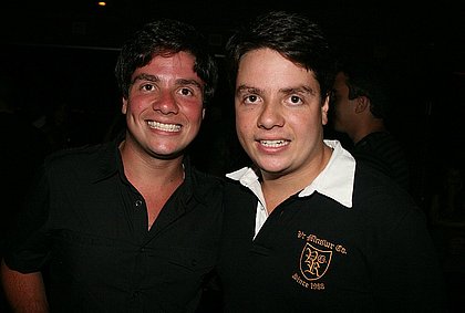 Os irmão gêmeos Ricardo e Rafael Cal em 2010