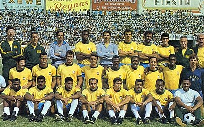 Delegação brasileira na Copa do Mundo de 1970, no México