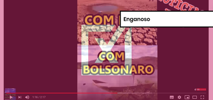 Postagens sobre transposição do São Francisco inflam responsabilidade de Bolsonaro por obras