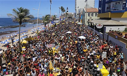 ‘Melhor parte do Carnaval’, diz folião sobre arrastão com Léo Santana e Daniel Vieira