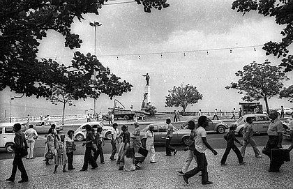 Praça Castro Alves, em 1979