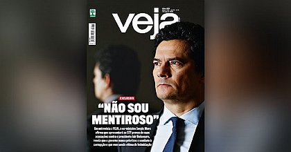 Concedi entrevista à Veja para me defender de fake news, diz Sergio Moro