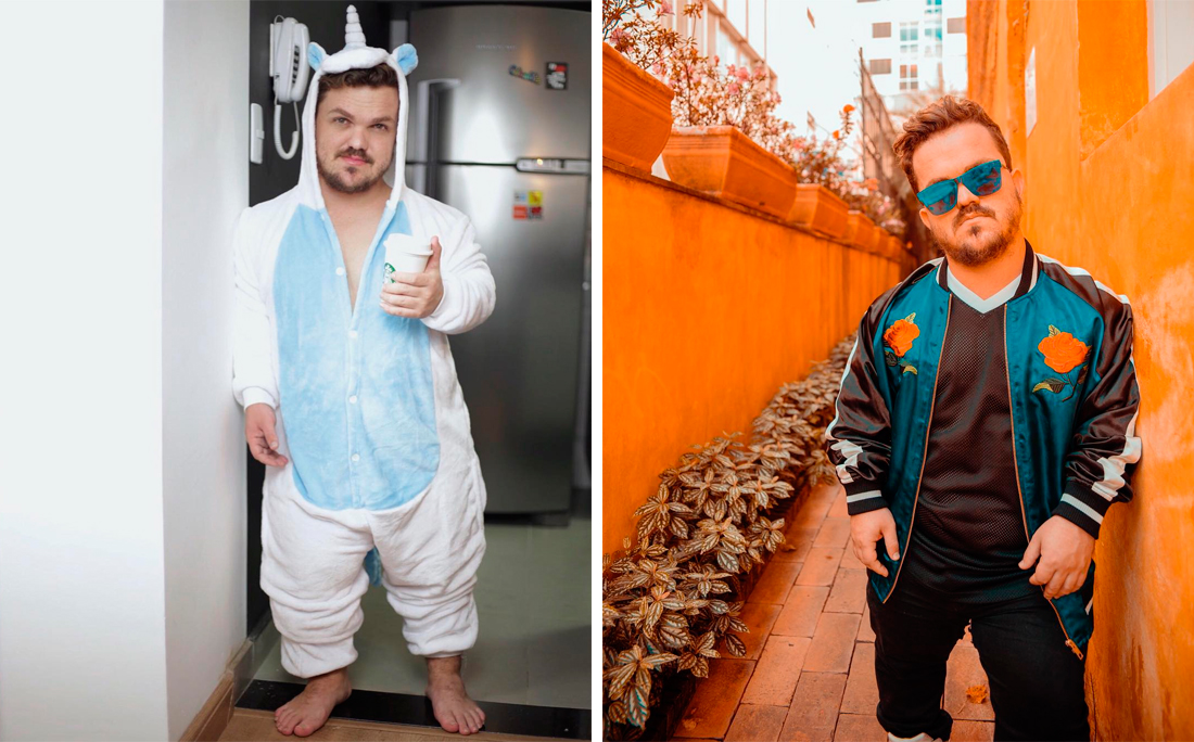 Mini modelo, jovem anão faz sucesso