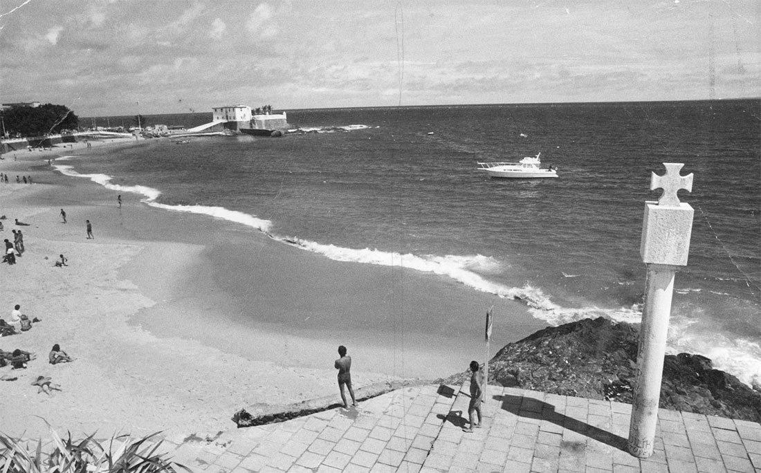 Porto da Barra com Forte de Santa Maria, em 1981
