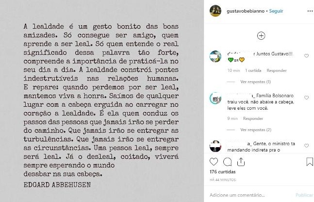 Resultado de imagem para DESABAFO DE BEBIANO