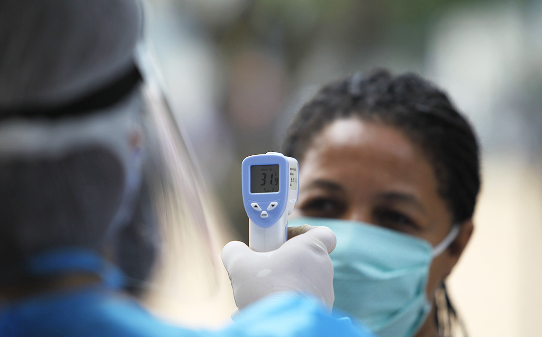 Foram realizados 150 testes no local, sendo que 34 tiveram resultado positivo para o coronavírus.