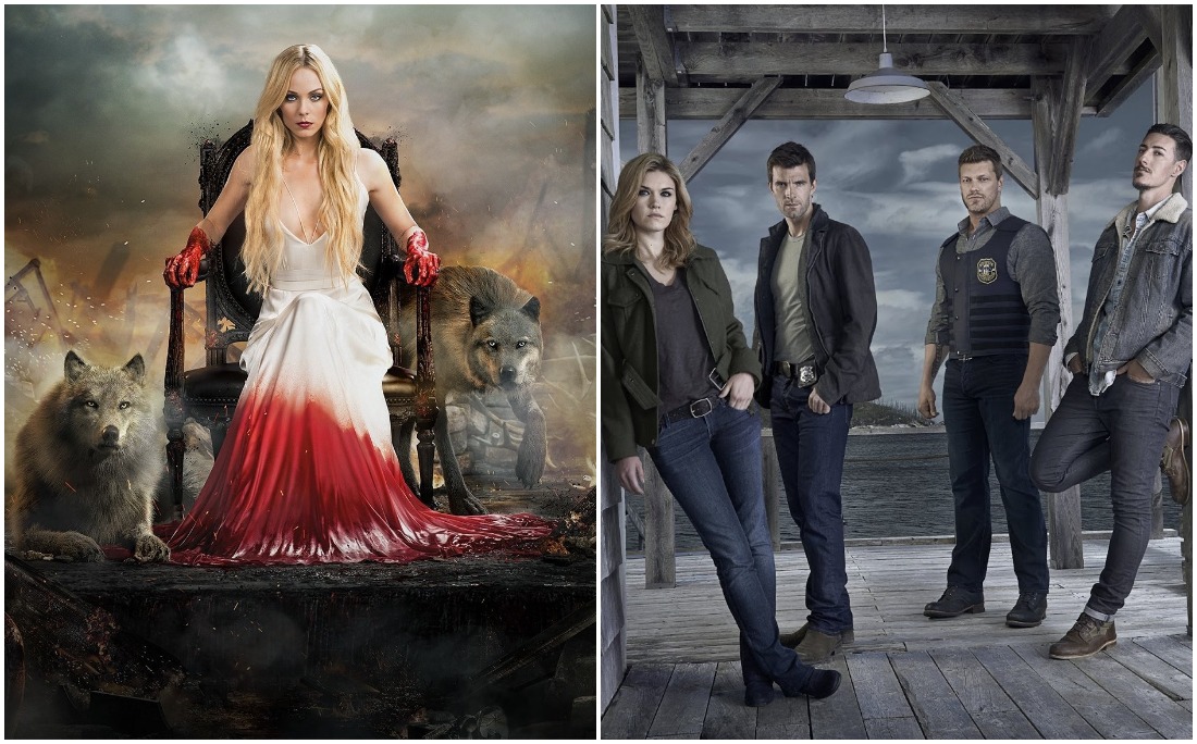 Séries Bitten e Haven. A segunda é baseada em livro de Stephen King