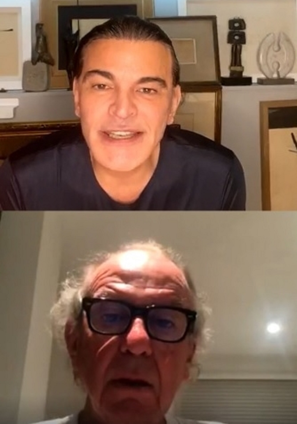 Washington Olivetto (abaixo)  foi o convidado de ontem da live no Instagram do CORREIO, como parte do projeto #Segundou,  comandada pelo também publicitário Joca Guanaes