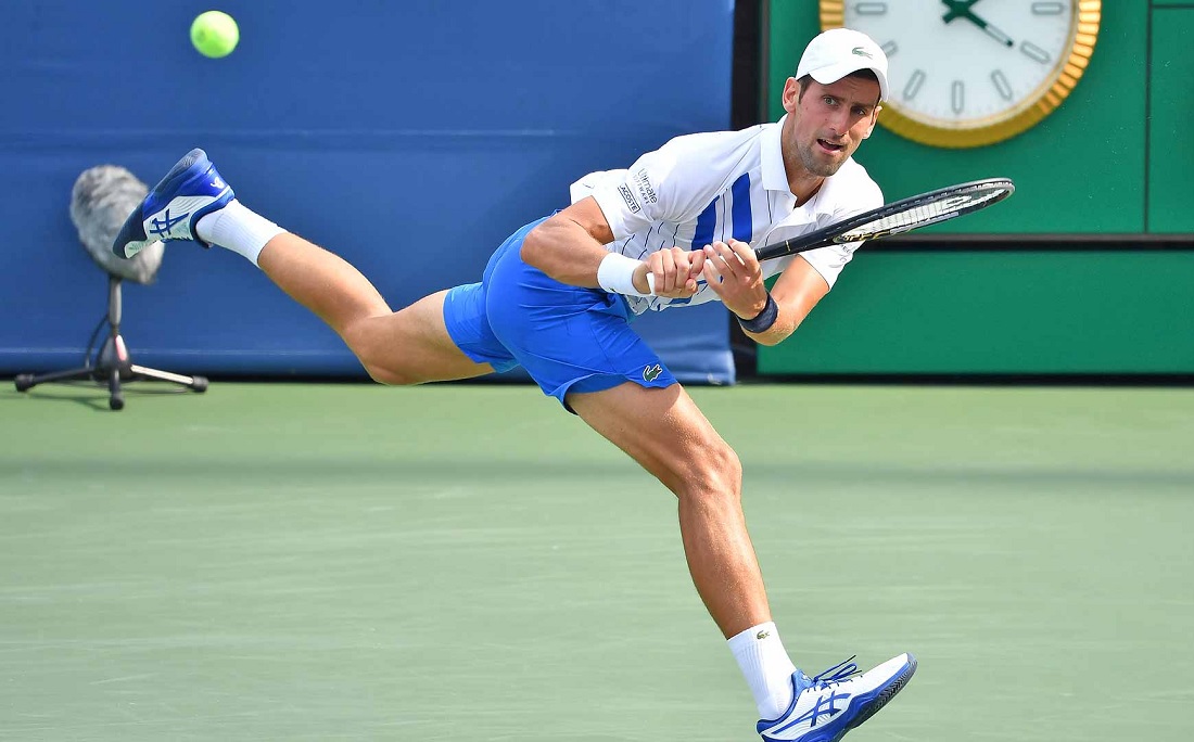 Djoko bateu americano Tennys Sandgren por 2 sets a 0