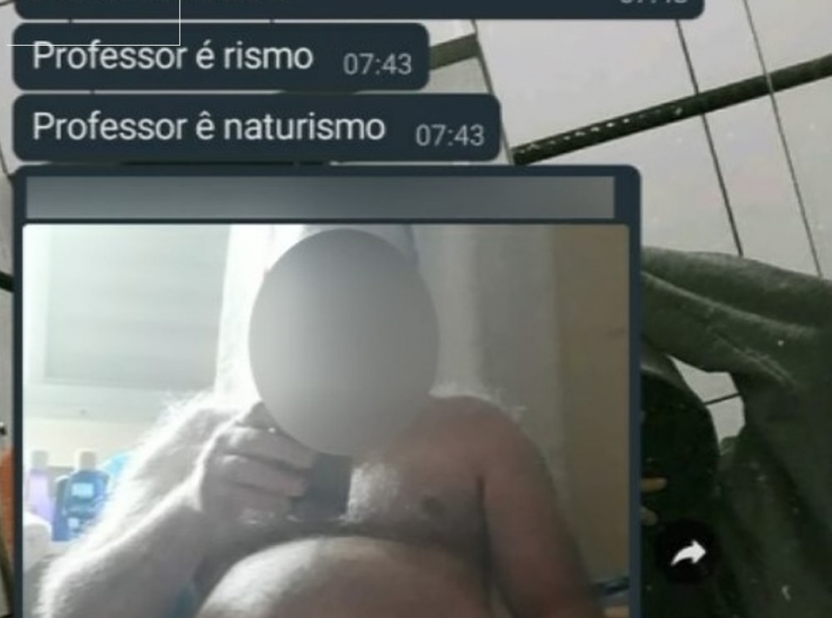 Professor é afastado após enviar foto nu para alunos pelo WhatsApp em SP